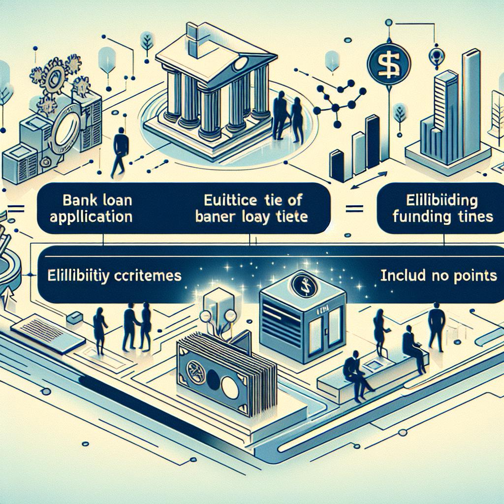 將來銀行信貸申請流程、資格條件及撥款時間重點整理