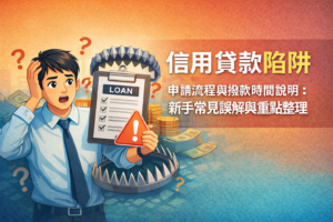 信用貸款陷阱申請流程與撥款時間說明新手常見誤解與重點整理
