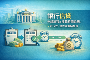 銀行信貸申請流程與撥款時間說明：可行性、條件及重點整理