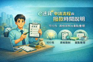 e速貸申請流程與撥款時間説明