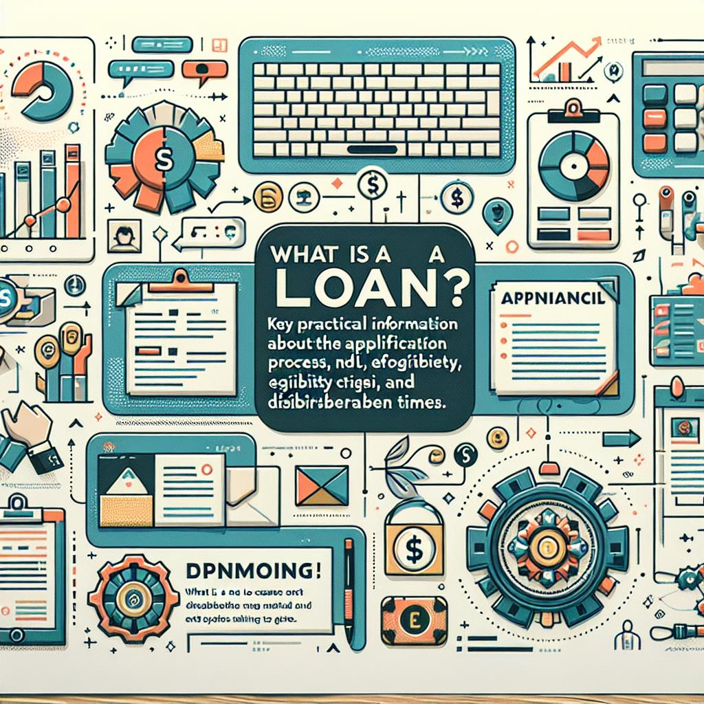 貸款是什麼？申請流程、資格條件與撥款時間重點實用說明