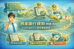 將來銀行貸款申請流程與撥款時間說明快速申請條件與實用重點整理
