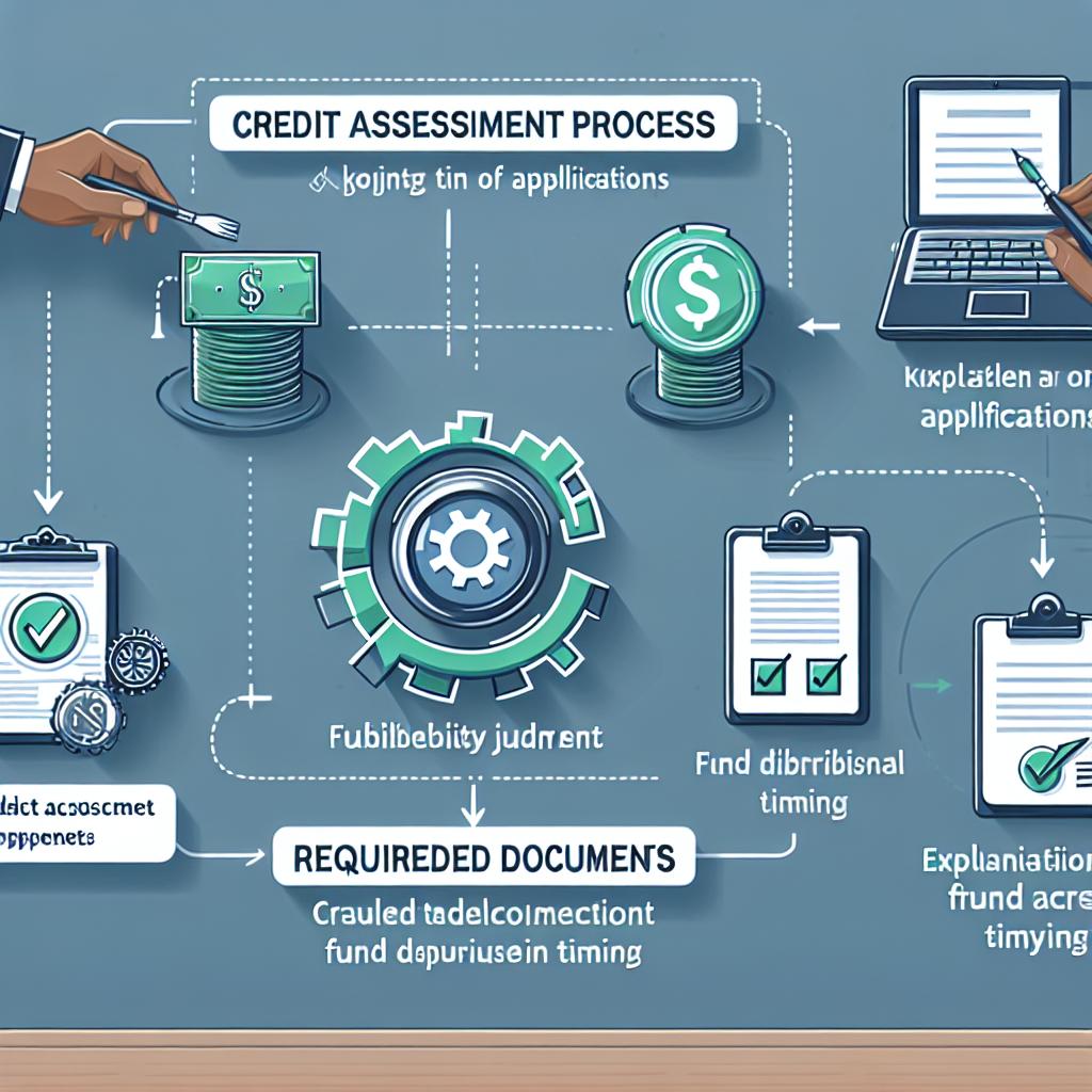 信貸評估流程與申請重點整理：可行性判斷、所需文件與撥款時間說明