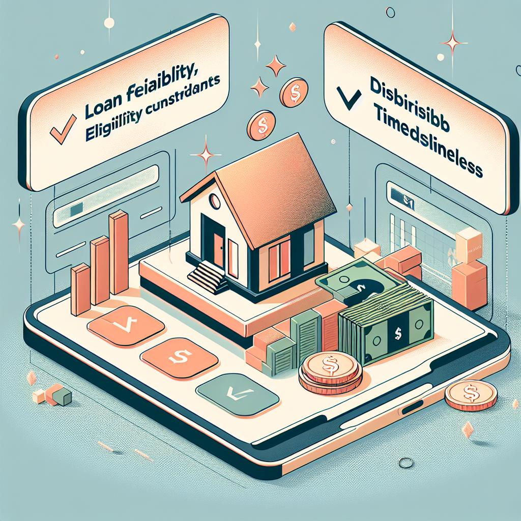 貸款意思與申請流程重點整理:可行性、資格限制及撥款時間說明