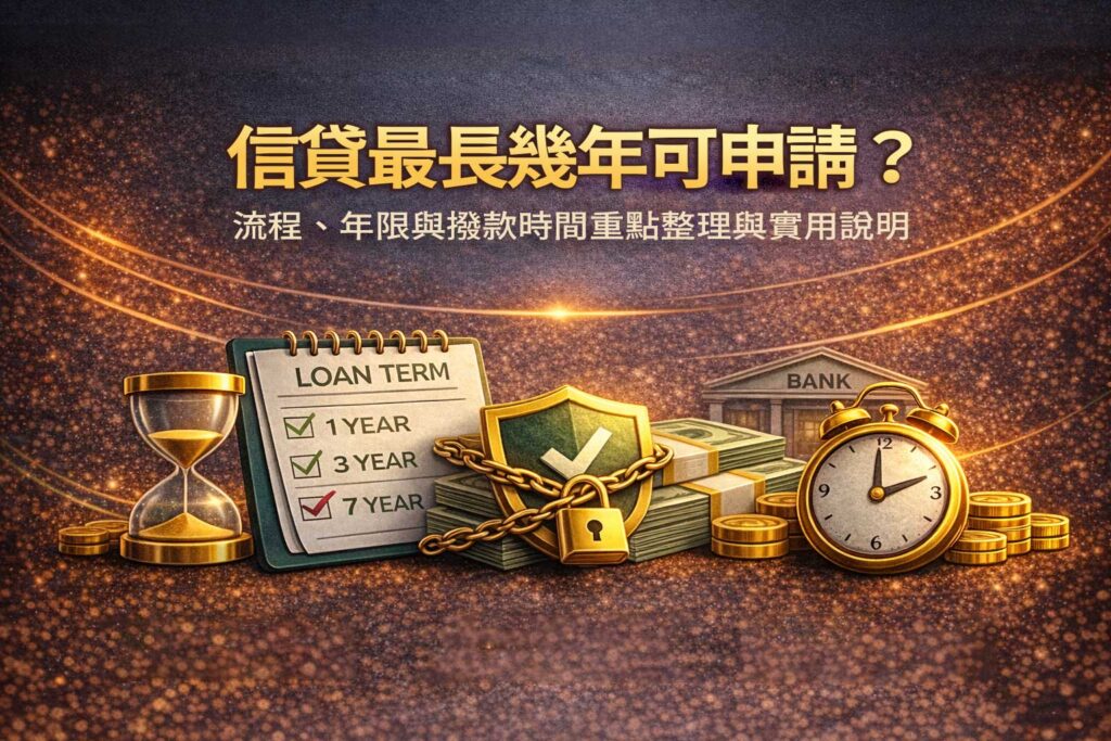 信貸最長幾年可申請流程年限與撥款時間重點整理與實用說明